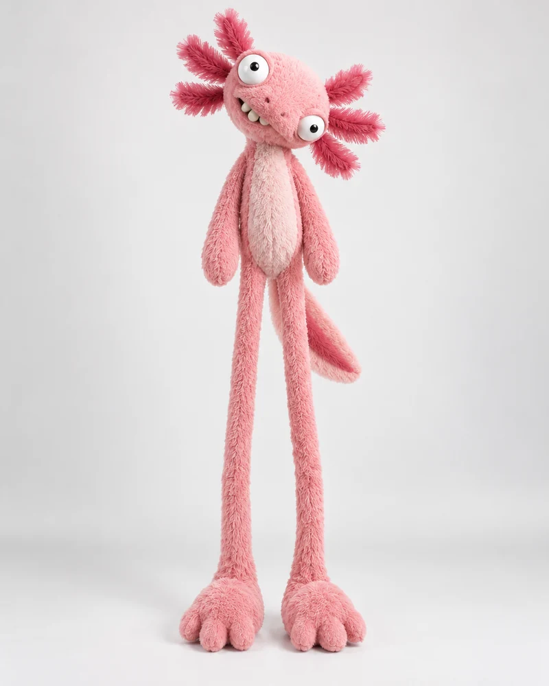 AxolotlMimi 50 cm plush axolotl Teddy