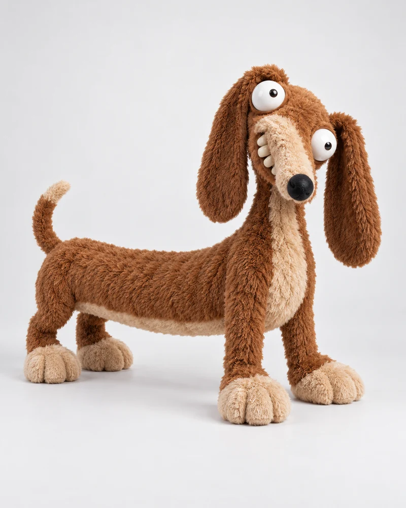 DachshundMomo 50 cm plush dachshund Teddy