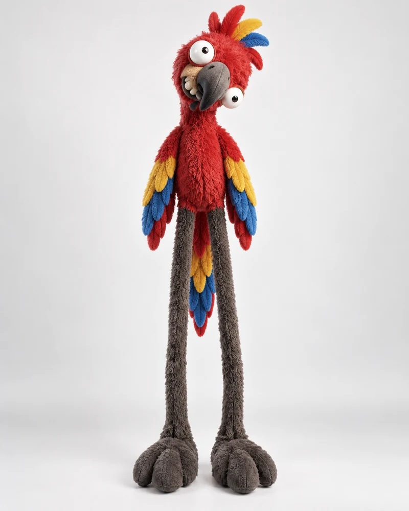 ParrotPip 50 cm plush parrot Teddy